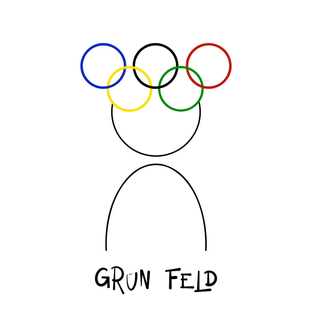 Postkarte "Bauernolympiade"