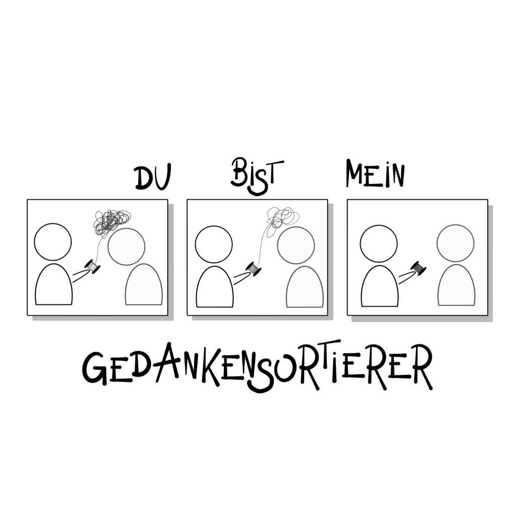 Postkarte "Gedankensortierer"